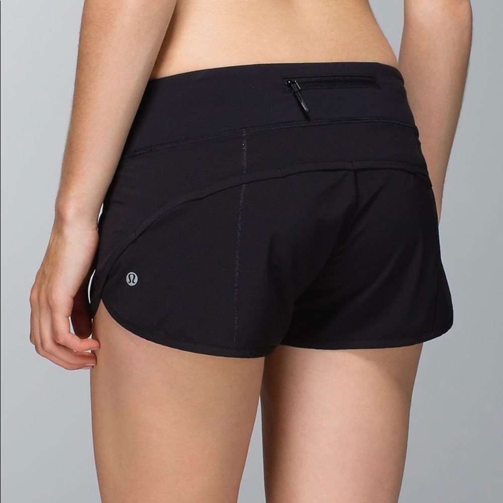 Black Lululemon Athletica Shorts With Pockets